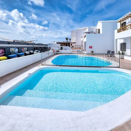 Casa Appia -300m From The With Heated Pool By Lanzarote بيت للعطل